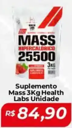 Suplemento Mass Health Labs Unidade