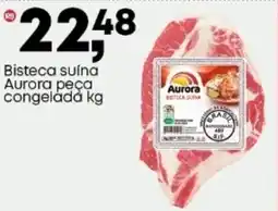 Frangolândia Bisteca suína Aurora peça congelada oferta