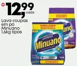 Frangolândia Lava-roupas em pó Minuano tipos oferta