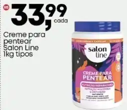 Frangolândia Creme para pentear Salon Line tipos oferta