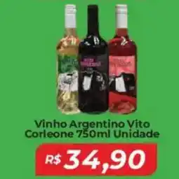 Mart Minas Vinho Argentino Vito Corleone Unidade oferta