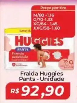 Mart Minas Fralda Huggies Pants - Unidade oferta