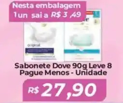 Mart Minas Sabonete Dove oferta