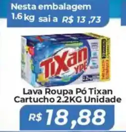 Mart Minas Lava Roupa Pó Tixan Cartucho Unidade oferta