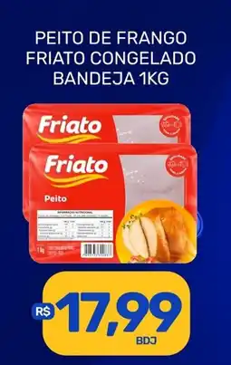 Rede Cearense de Supermercados Peito de frango friato congelado bandeja oferta
