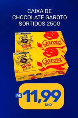 Rede Cearense de Supermercados Caixa de chocolate garoto sortidos oferta