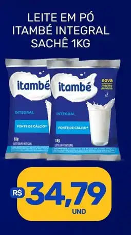 Rede Cearense de Supermercados Leite em pó itambé integral sachê oferta