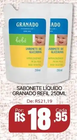 Farmácia Dose Certa Sabonete líquido granado refil oferta