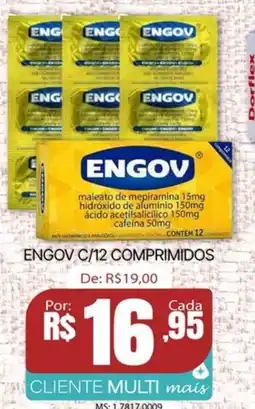 Engov c/12 comprimidos