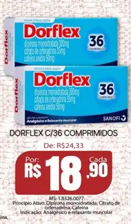 Dorflex c/36 comprimidos