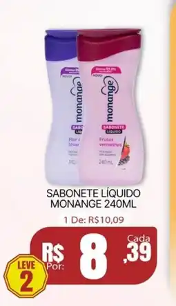 Farmácia Dose Certa Sabonete líquido monange oferta