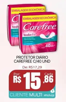 Protetor diário carefree