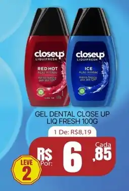 Gel dental close up liq fresh
