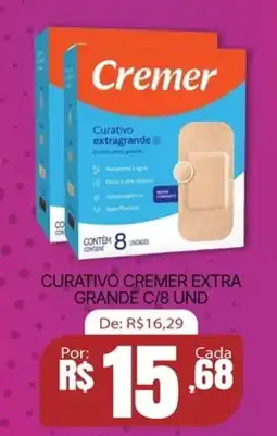 Farmácia Dose Certa Curativo cremer extra grande c/8 und oferta