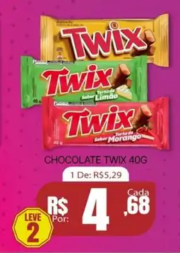 Farmácia Dose Certa Chocolate twix oferta