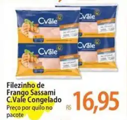Atacadão Filezinho de Frango Sassami C.Vale Congelado oferta