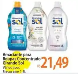 Atacadão Amaciante para Roupas Concentrado Girando Sol oferta