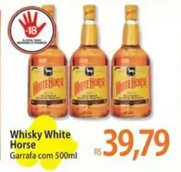 Atacadão Whisky White Horse Garrafa oferta