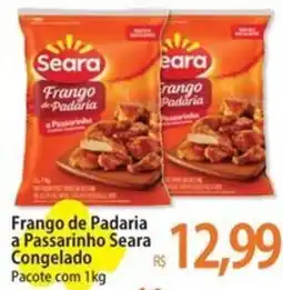 Atacadão Frango de Padaria a Passarinho Seara Congelado Pacote oferta