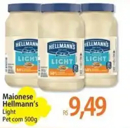 Maionese Hellmann's Light Pet