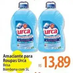 Atacadão Amaciante para Roupas Urca Brisa Bombona oferta