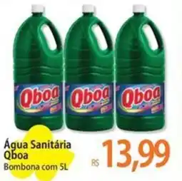 Atacadão Água Sanitária Qboa Bombona oferta