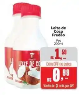 Supermercados Mateus Leite de Coco Fredão oferta