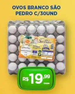 DB Supermercados Ovos branco são pedro oferta