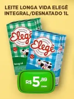 DB Supermercados Leite longa vida elege integral/desnatado oferta