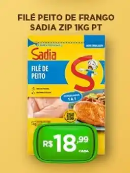 DB Supermercados File peito de frango sadia zip pt oferta
