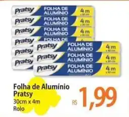 Atacadão Folha de Alumínio Pratsy oferta