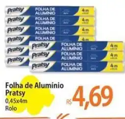 Atacadão Folha de Alumínio Pratsy oferta