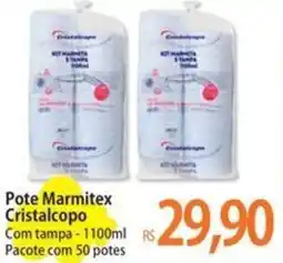 Atacadão Pote Marmitex Cristalcopo oferta