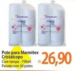 Pote para Marmitex Cristalcopo
