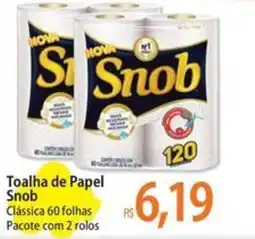 Atacadão Toalha de Papel Snob oferta