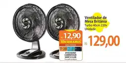 Atacadão Ventilador de Mesa Britânia oferta