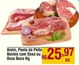 Max Atacadista Acém, Ponta de Peito Bovino com Osso ou Osso Buco oferta