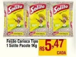 Max Atacadista Feijão Carioca Tipo 1 Solito Pacote oferta