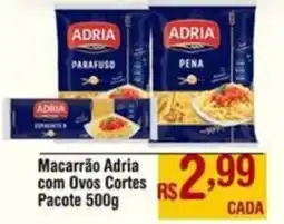 Max Atacadista Macarrão Adria com Ovos Cortes Pacote oferta