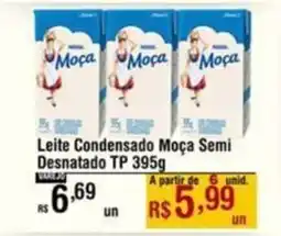 Max Atacadista Leite Condensado Moça Semi Desnatado TP oferta