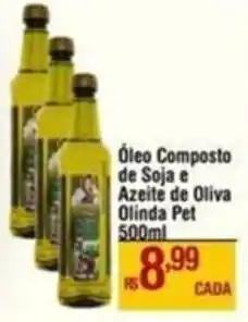 Max Atacadista Óleo Composto de Soja e Azeite de Oliva Olinda Pet oferta