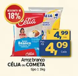 Cometa Supermercados Arroz branco CÉLIA OU COMETA tipo 1 oferta