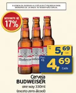 Cometa Supermercados Cerveja BUDWEISER oferta