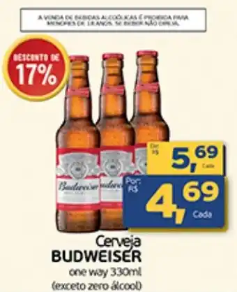 Cometa Supermercados Cerveja BUDWEISER oferta