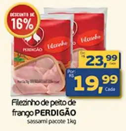 Cometa Supermercados Filezinho de peito de frango PERDIGÃO oferta