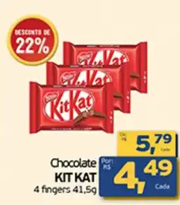 Cometa Supermercados Chocolate KIT KAT 4 fingers oferta