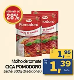 Molho de tomater CICA POMODORO sache (tradicional)