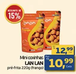 Cometa Supermercados Mini coxinhas LAN LAN pré-frita (frango) oferta