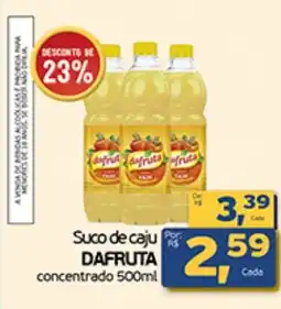 Cometa Supermercados Suco de caju DAFRUTA concentrado oferta