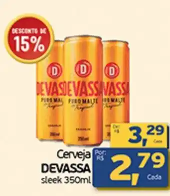 Cometa Supermercados Cerveja DEVASSA sleek oferta